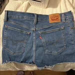 Levi's Blue Denim Shorts